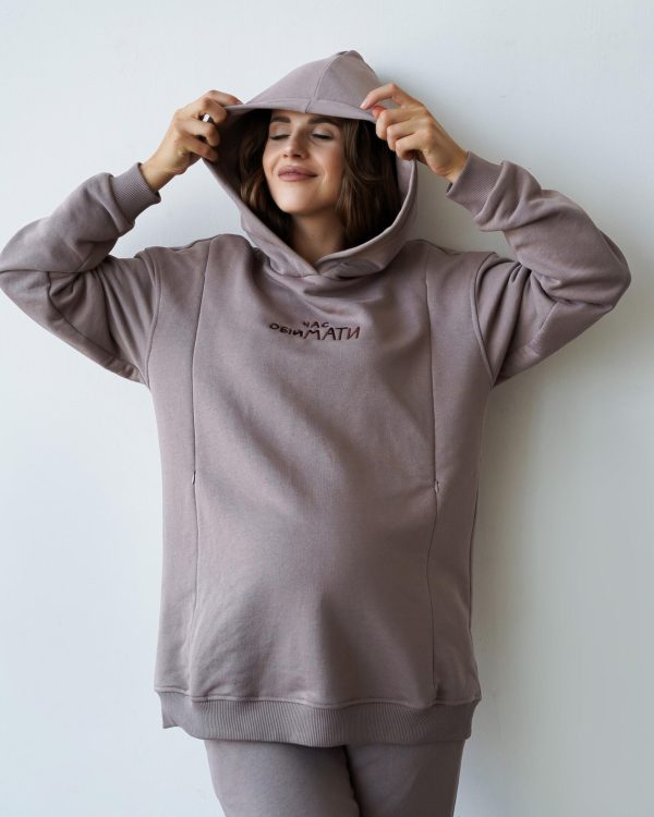Спортивний костюм "Час обіймати",арт.27000 (синій) - Капучино