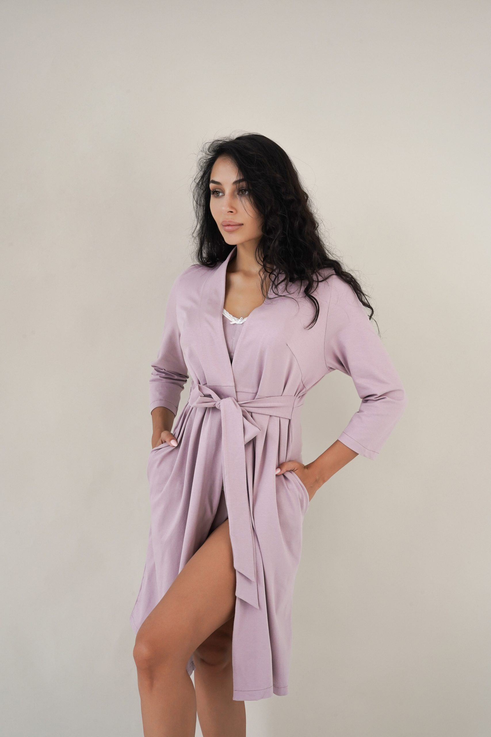 Халат для вагітних та годуючих матусь Soft&Lace - Зображення 2