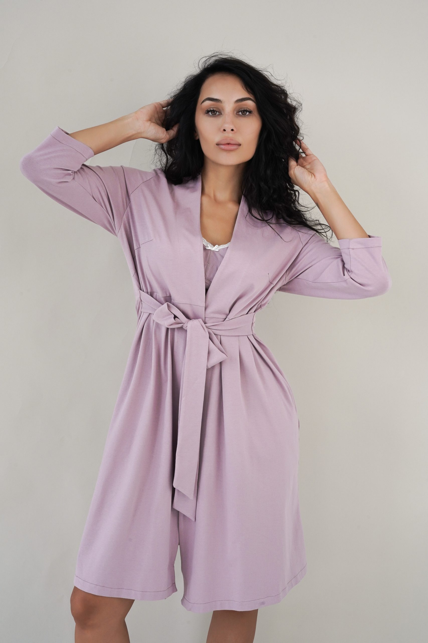 Халат для вагітних та годуючих матусь Soft&Lace - Зображення 4