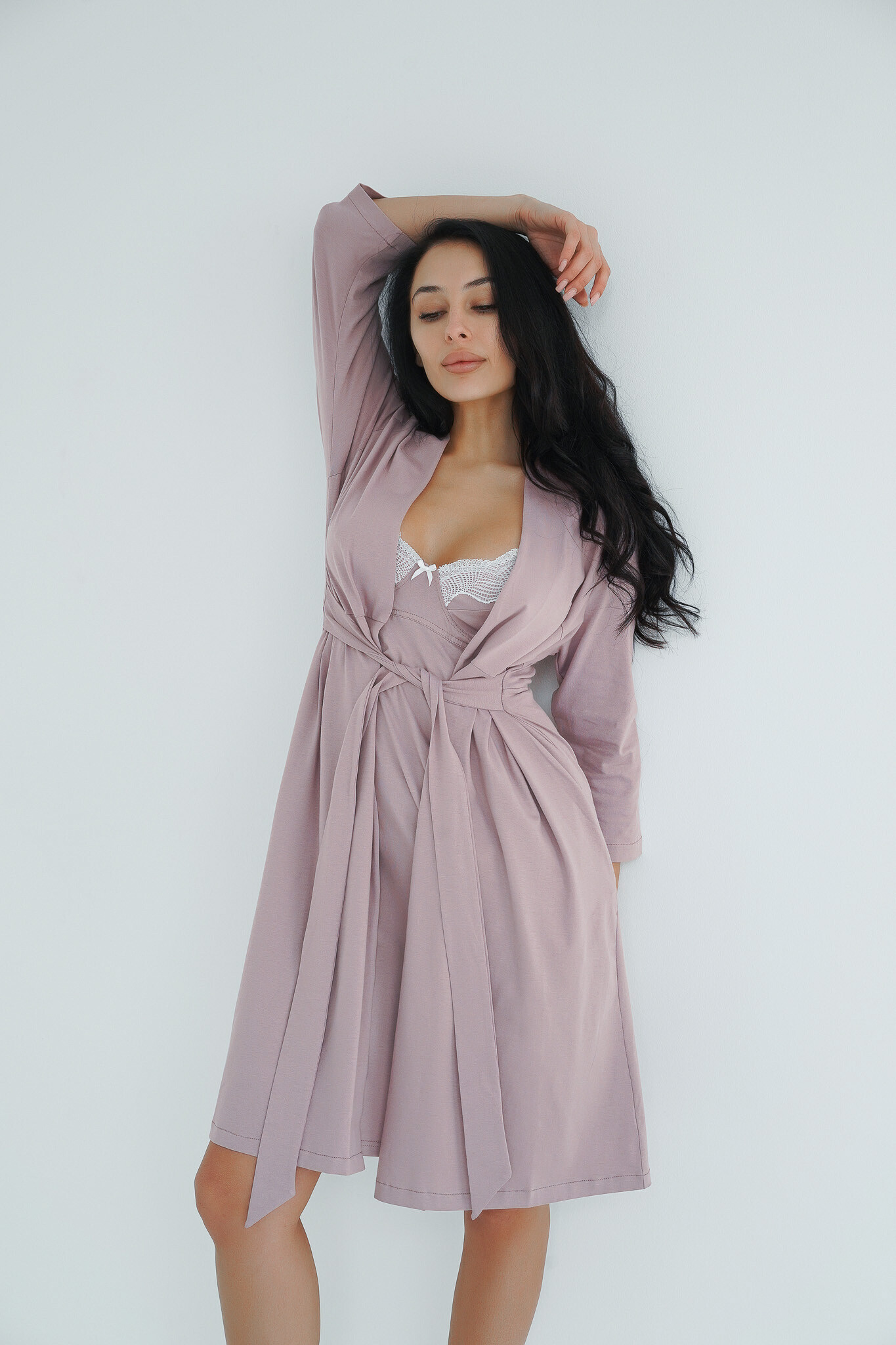 Халат для вагітних та годуючих матусь Soft&Lace - Зображення 5