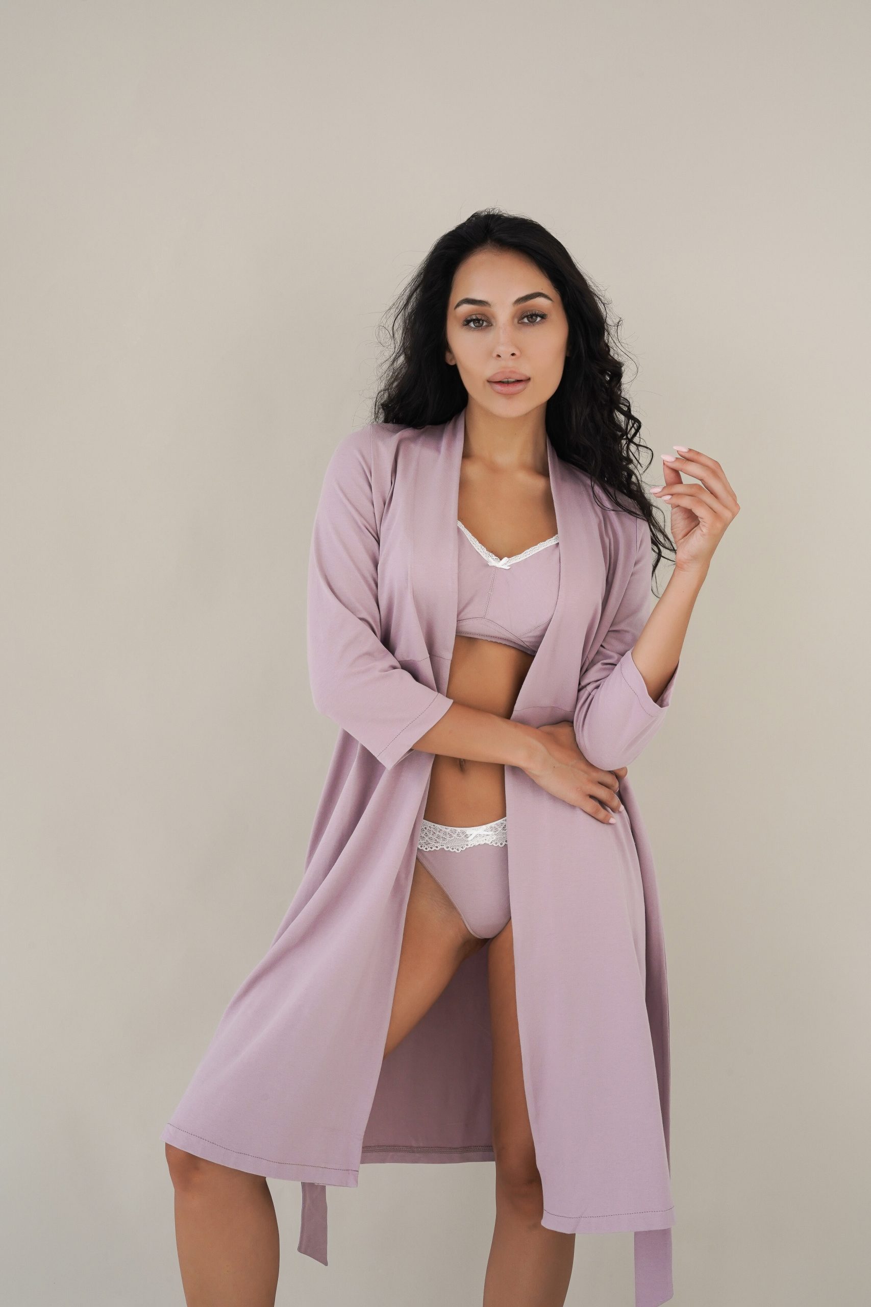 Халат для вагітних та годуючих матусь Soft&Lace - Зображення 8