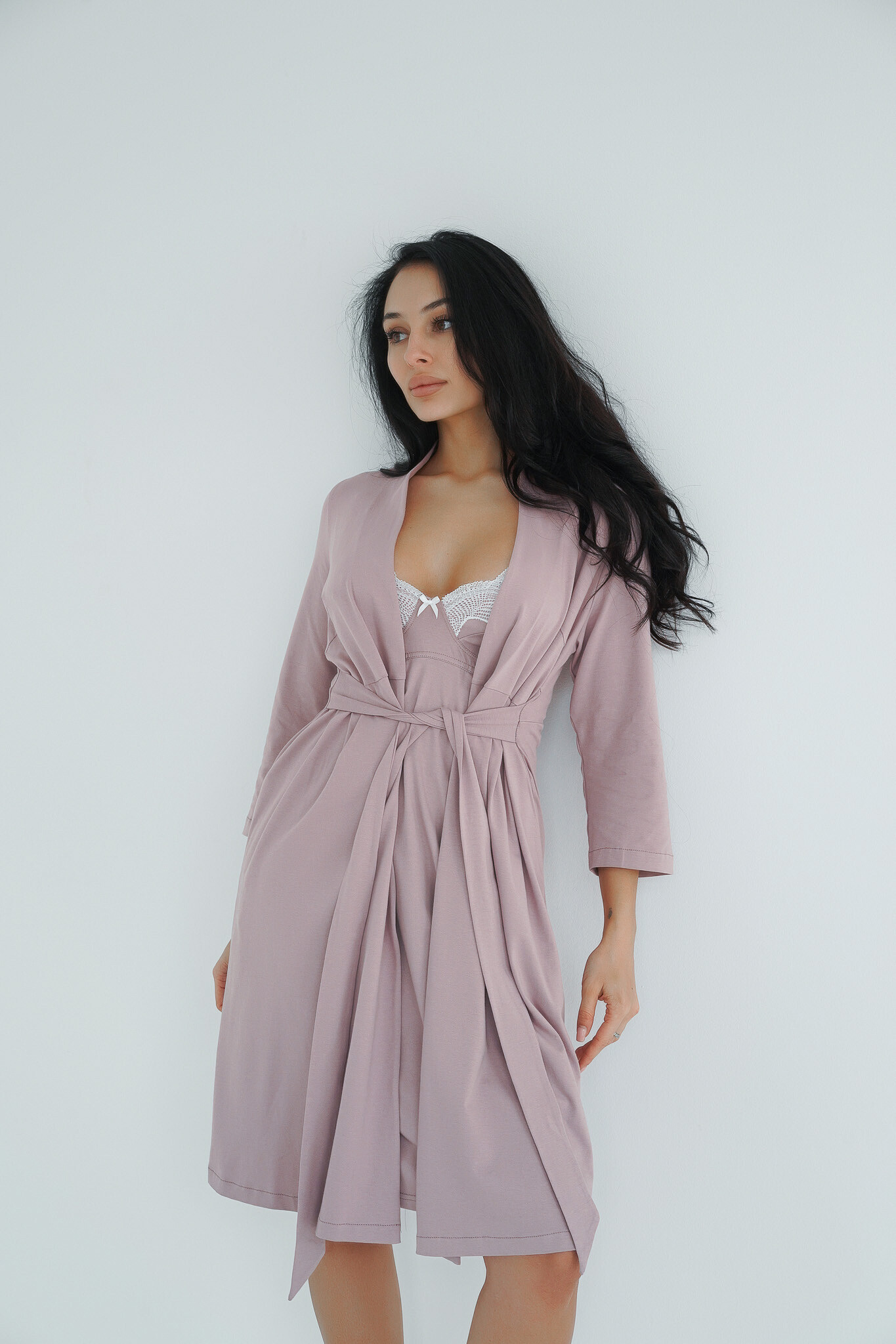 Халат для вагітних та годуючих матусь Soft&Lace - Зображення 9