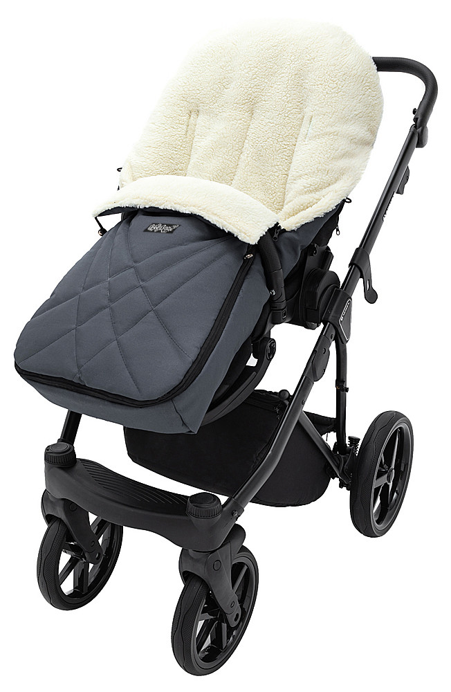 Зимовий конверт Babyroom Wool N-8 graphite графіт - Зображення 4