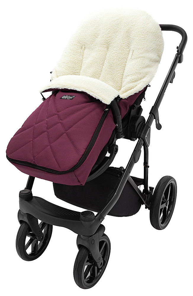 Зимовий конверт Babyroom Wool N-8 bordo бордовий - Зображення 4