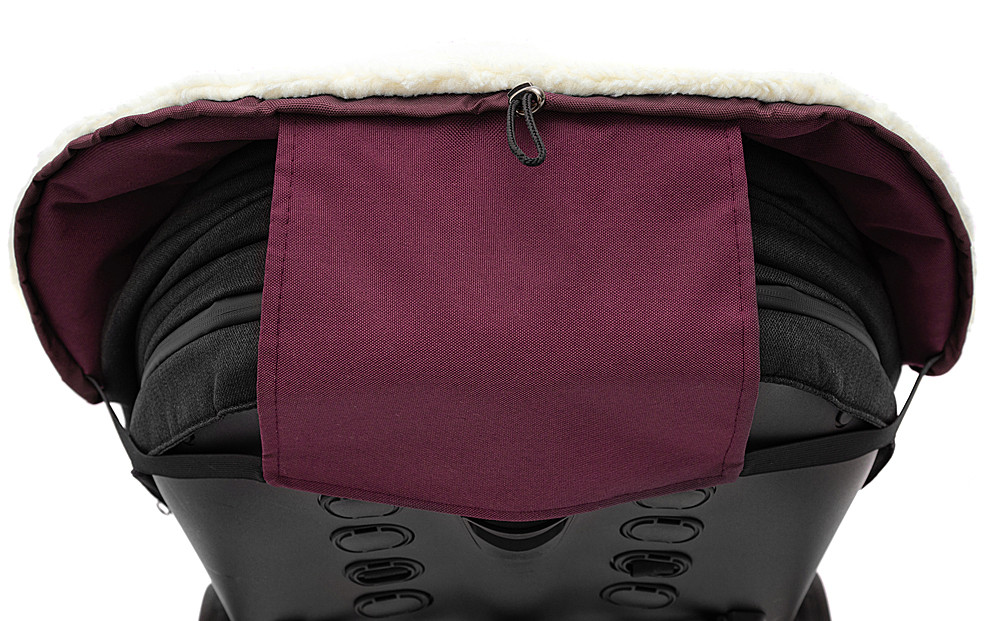 Зимовий конверт Babyroom Wool N-8 bordo бордовий - Зображення 5