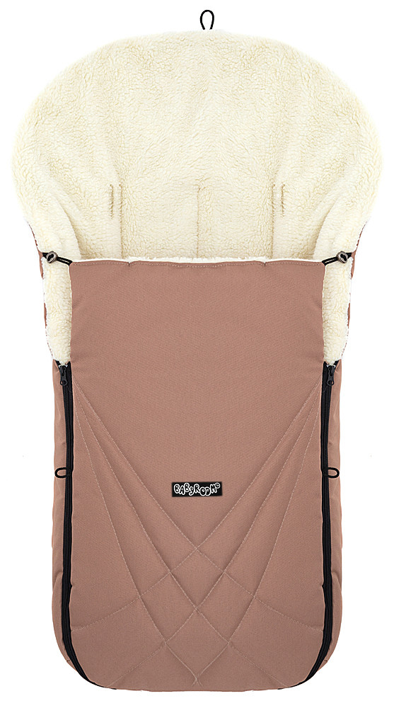 Зимовий конверт Babyroom Wool N-8 cappuccino капучино - Зображення 2