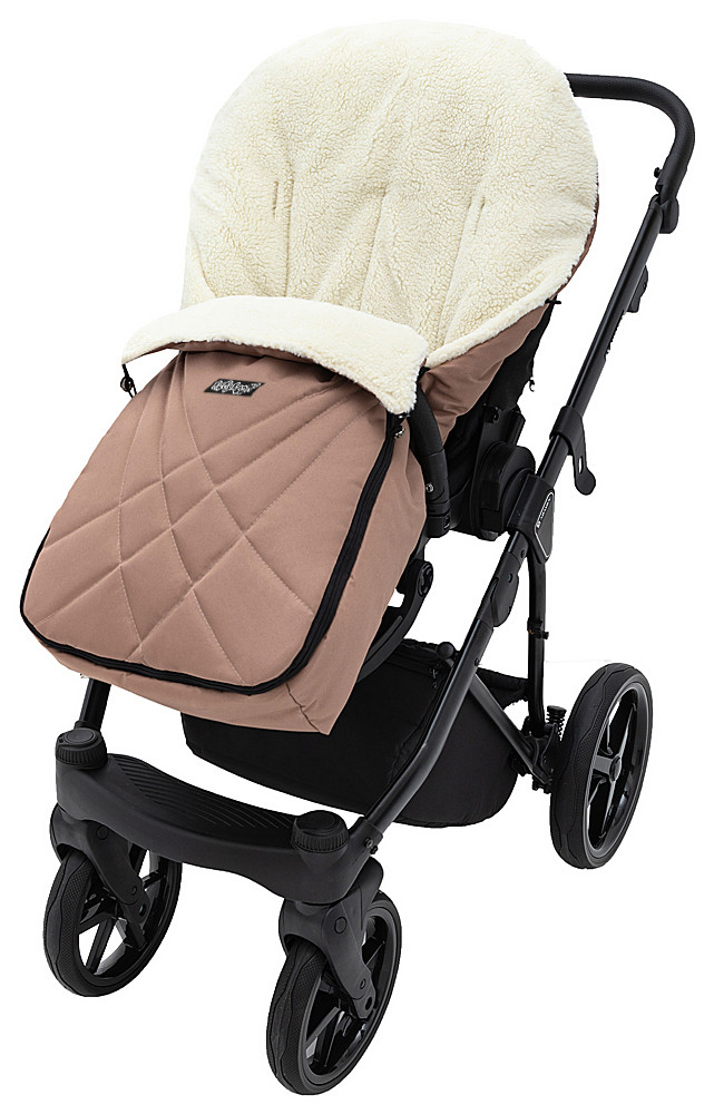 Зимовий конверт Babyroom Wool N-8 cappuccino капучино - Зображення 4