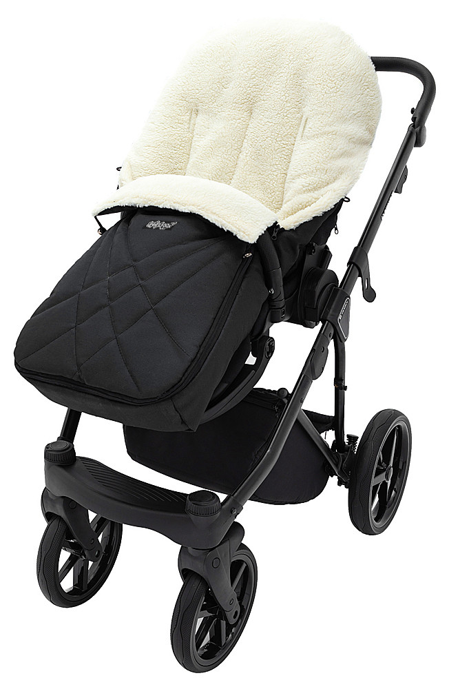 Зимовий конверт Babyroom Wool N-8 black чорний - Зображення 4