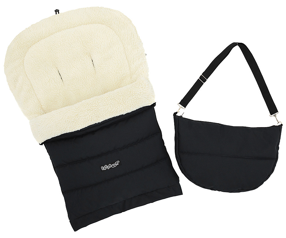 Зимовий конверт Babyroom Wool N-20 black чорний - Зображення 5