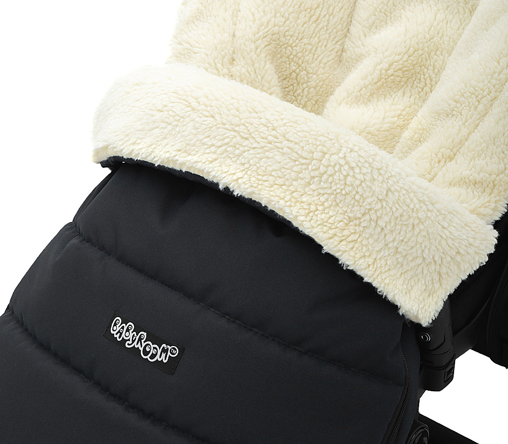 Зимовий конверт Babyroom Wool N-20 black чорний - Зображення 9