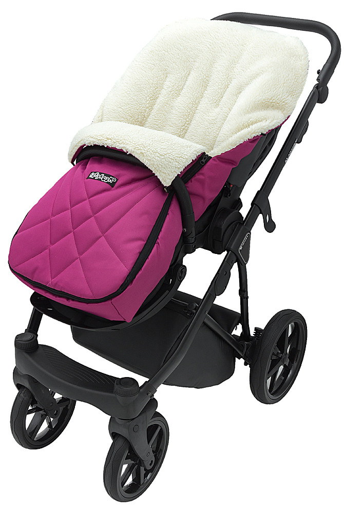 Зимовий конверт Babyroom Wool N-8 crimson малиновий - Зображення 4