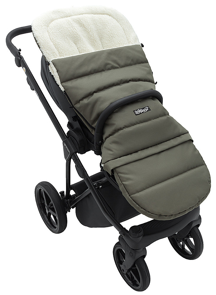 Зимовий конверт Babyroom Wool N-20 хакі - Зображення 7