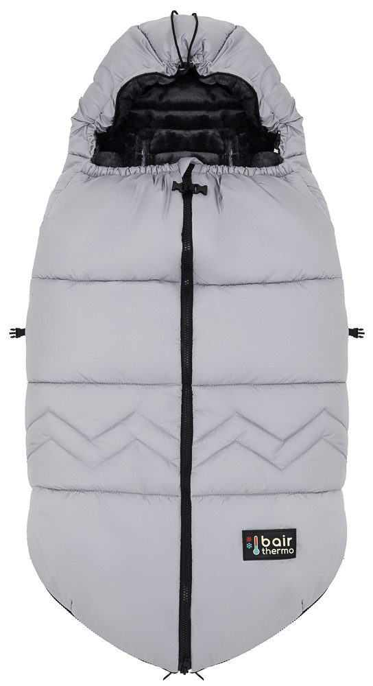 Зимовий конверт Bair Alaska Thermo NR-2 owl grey сірий - Зображення 4