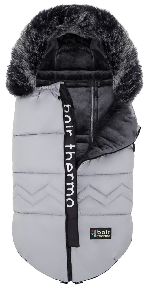 Зимовий конверт Bair Alaska Thermo NR-2 owl grey сірий - Зображення 2