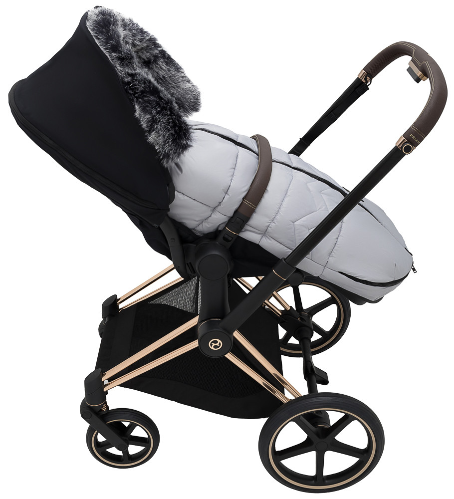 Зимовий конверт Bair Alaska Thermo NR-2 owl grey сірий - Зображення 8