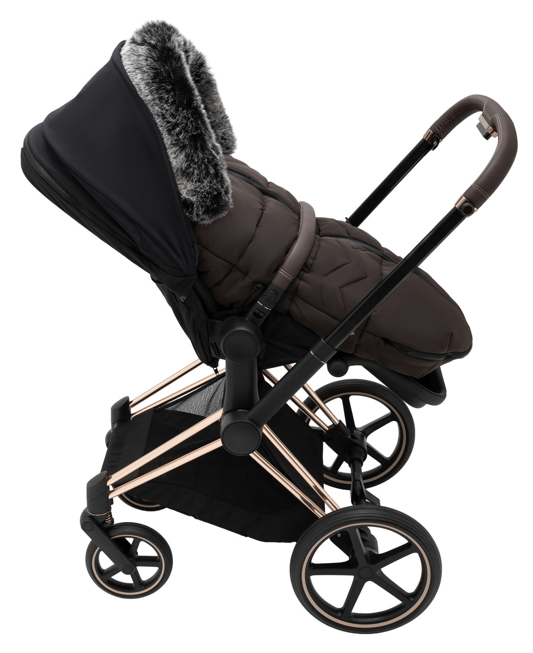 Зимовий конверт Bair Alaska Thermo dark chocolate темний шоколад - Зображення 8