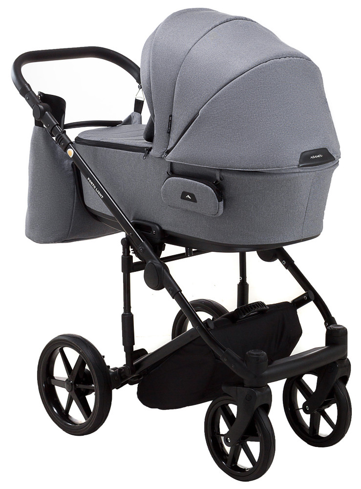 Коляска 2 в 1 Adamex Porto Light Tip TK-60 темно-сірий - Зображення 5