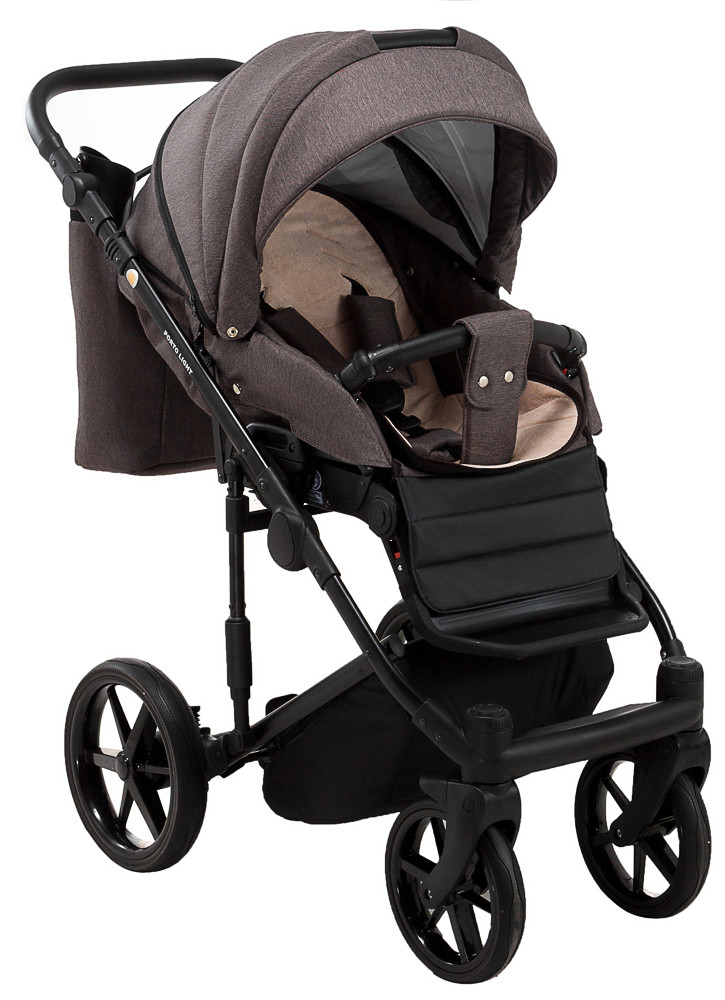 Коляска 2 в 1 Adamex Porto Light Tip TK-21 шоколад - Зображення 8