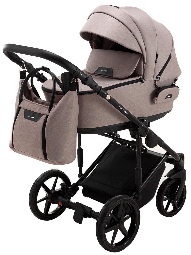 Коляска 2 в 1 Adamex Porto Light Tip TK-72 капучино - Зображення 2