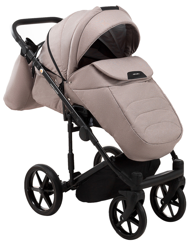 Коляска 2 в 1 Adamex Porto Light Tip TK-72 капучино - Зображення 7