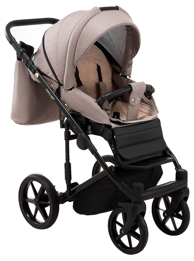Коляска 2 в 1 Adamex Porto Light Tip TK-72 капучино - Зображення 8