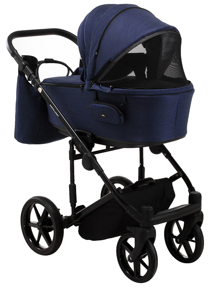 Коляска 2 в 1 Adamex Porto Light Tip TK-12 темно-синій - Зображення 6