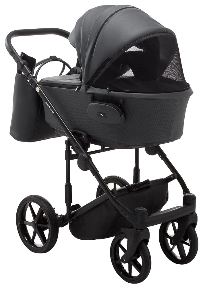 Коляска 2 в 1 Adamex Porto Light ECO SA-5 графіт - Зображення 5