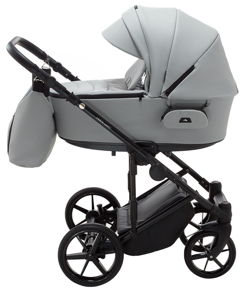 Коляска 2 в 1 Adamex Porto Light ECO SA-3 світло-сірий - Зображення 3