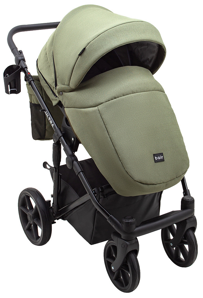 Коляска 2 в 1 Bair Ultra Soft U-816 оливковий - Зображення 6