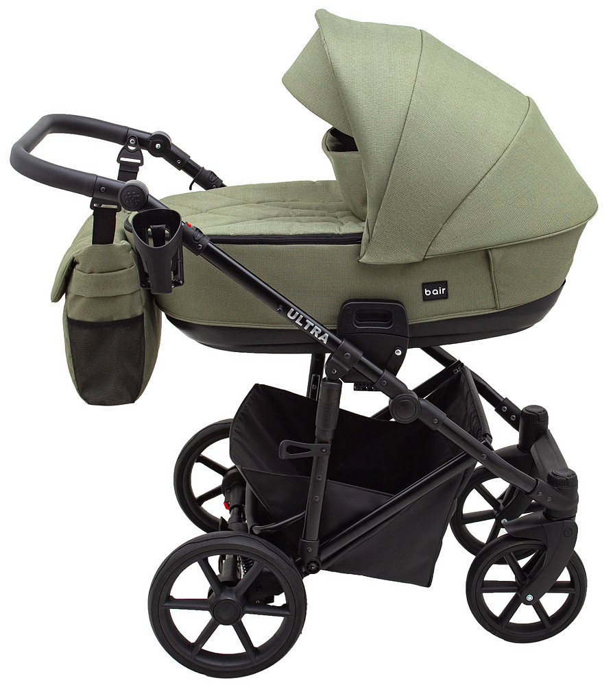 Коляска 2 в 1 Bair Ultra Soft U-816 оливковий - Зображення 3