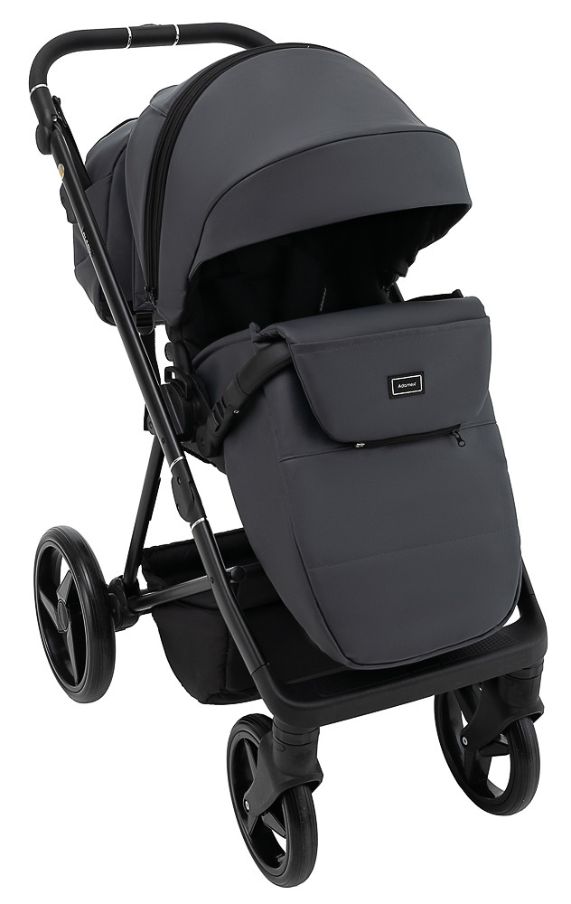Коляска 2 в 1 Adamex Blanc Eco SA-5 графіт - Зображення 7