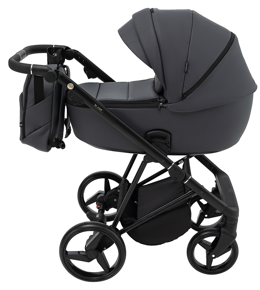 Коляска 2 в 1 Adamex Blanc Eco SA-5 графіт - Зображення 3