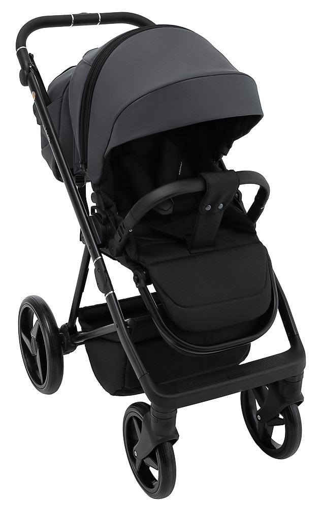 Коляска 2 в 1 Adamex Blanc Eco SA-5 графіт - Зображення 8