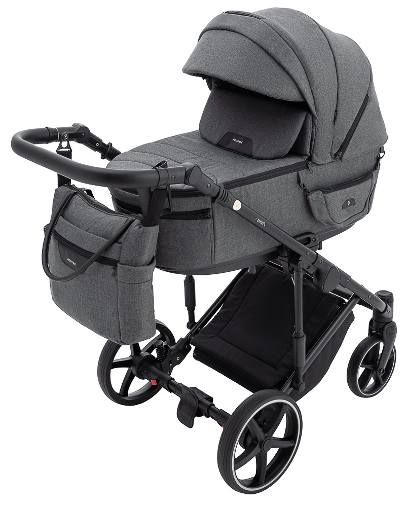 Коляска 2 в 1 Adamex Zico Tip TK-57 графіт - Зображення 2