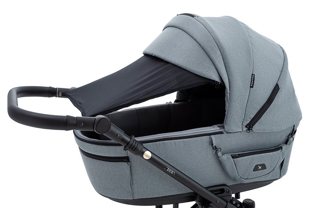 Коляска 2 в 1 Adamex Zico Tip TK-60 темно-сірий - Зображення 6