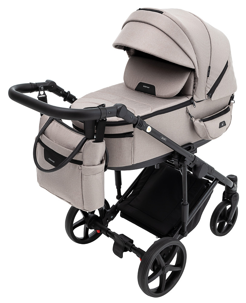 Коляска 2 в 1 Adamex Zico Tip TK-72 капучино - Зображення 2