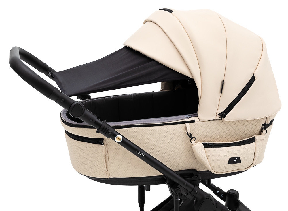 Коляска 2 в 1 Adamex Zico Eco Sa-8 бежевий - Зображення 7