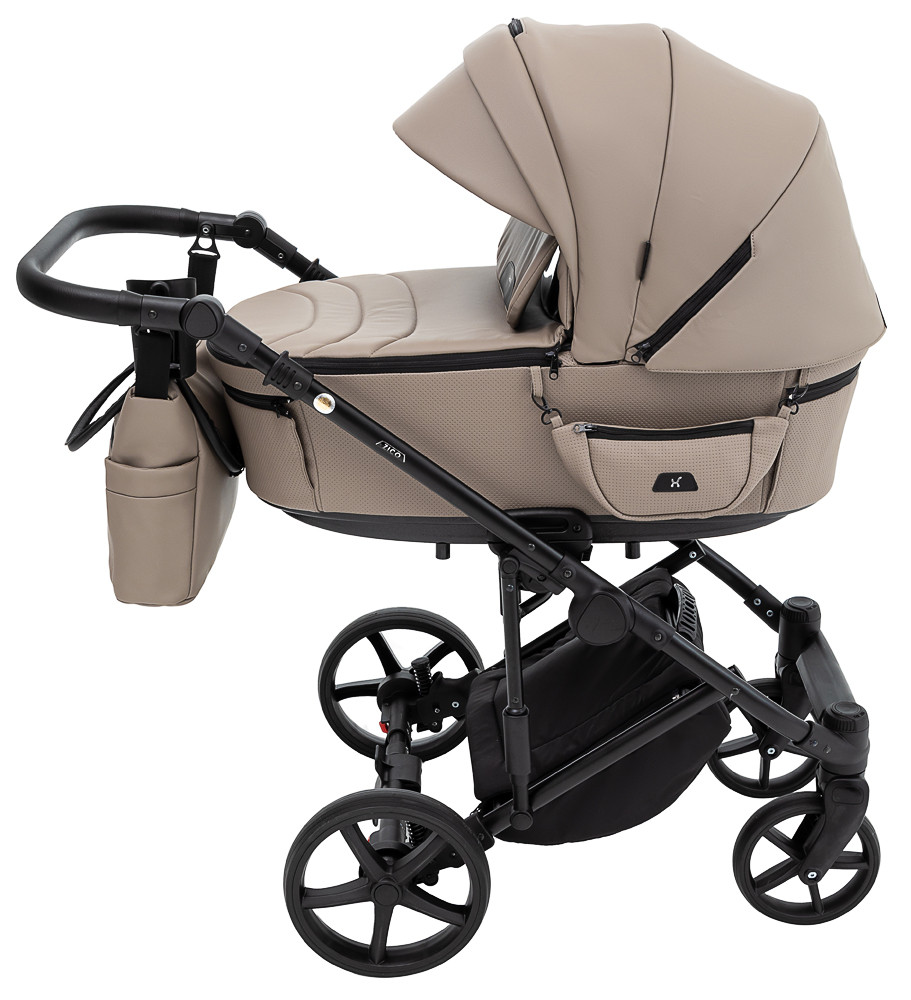 Коляска 2 в 1 Adamex Zico Eco Sa-9 темний капучино - Зображення 3