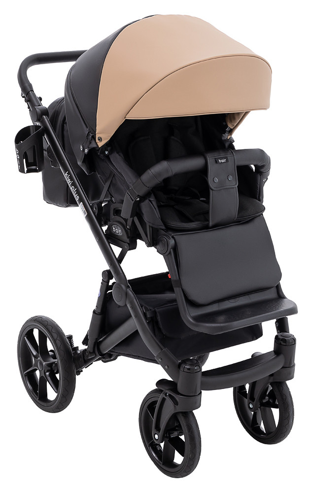 Коляска 2 в 1 Bair Kiwi Plus ECO BKP-18/15 капучино / чорний - Зображення 9