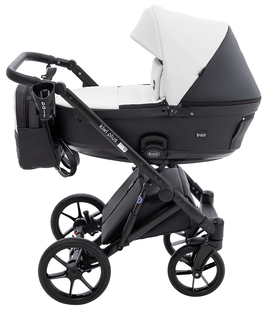 Коляска 2 в 1 Bair Kiwi Plus ECO BKP-51/15 білий / чорний - Зображення 3
