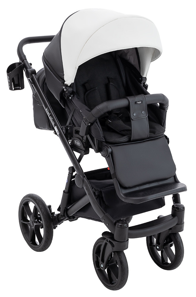 Коляска 2 в 1 Bair Kiwi Plus ECO BKP-51/15 білий / чорний - Зображення 9
