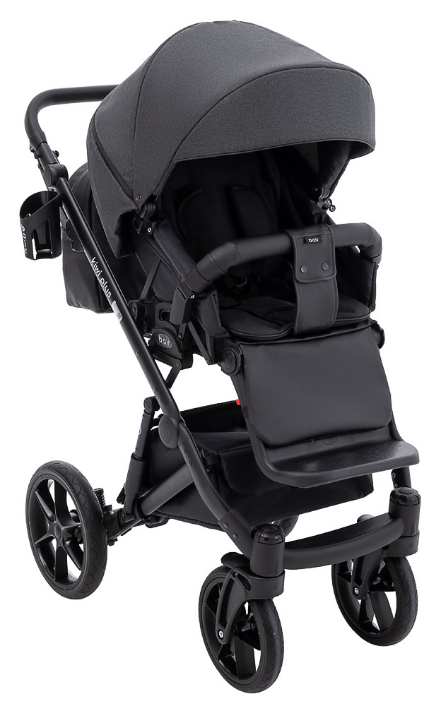Коляска 2 в 1 Bair Kiwi Plus Soft BKP-219 графіт - Зображення 9