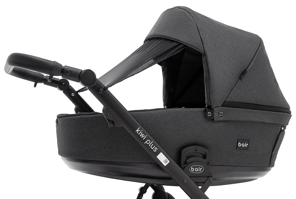 Коляска 2 в 1 Bair Kiwi Plus Soft BKP-219 графіт - Зображення 6