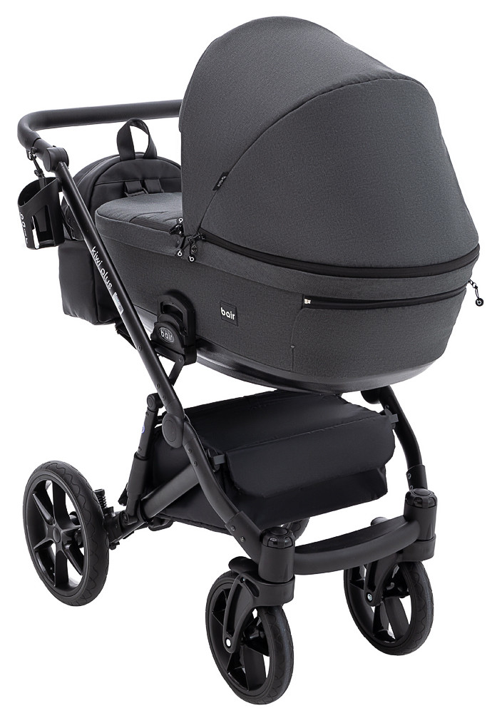 Коляска 2 в 1 Bair Kiwi Plus Soft BKP-219 графіт - Зображення 4