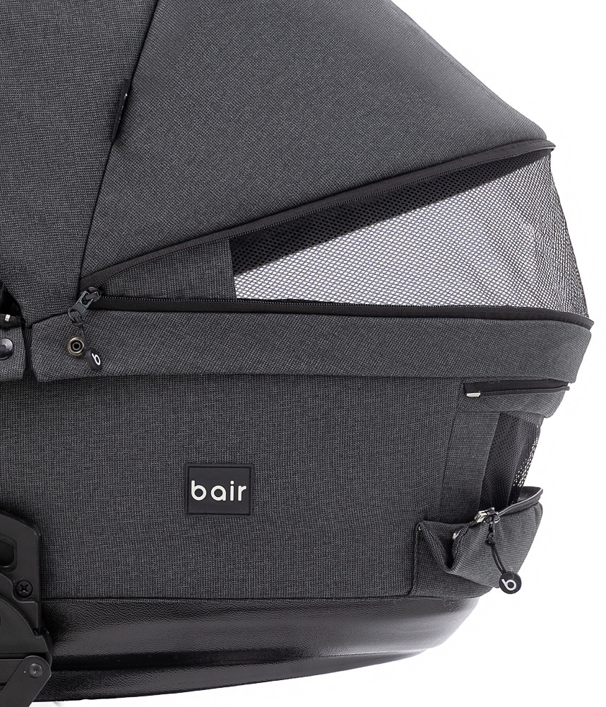 Коляска 2 в 1 Bair Kiwi Plus Soft BKP-219 графіт - Зображення 7