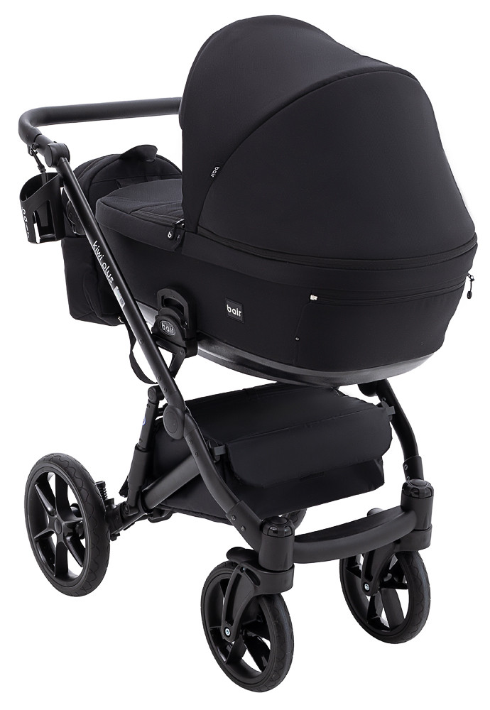 Коляска 2 в 1 Bair Kiwi Plus Soft BKP-452 чорний - Зображення 4