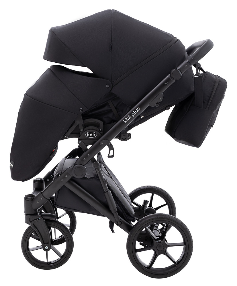 Коляска 2 в 1 Bair Kiwi Plus Soft BKP-452 чорний - Зображення 8