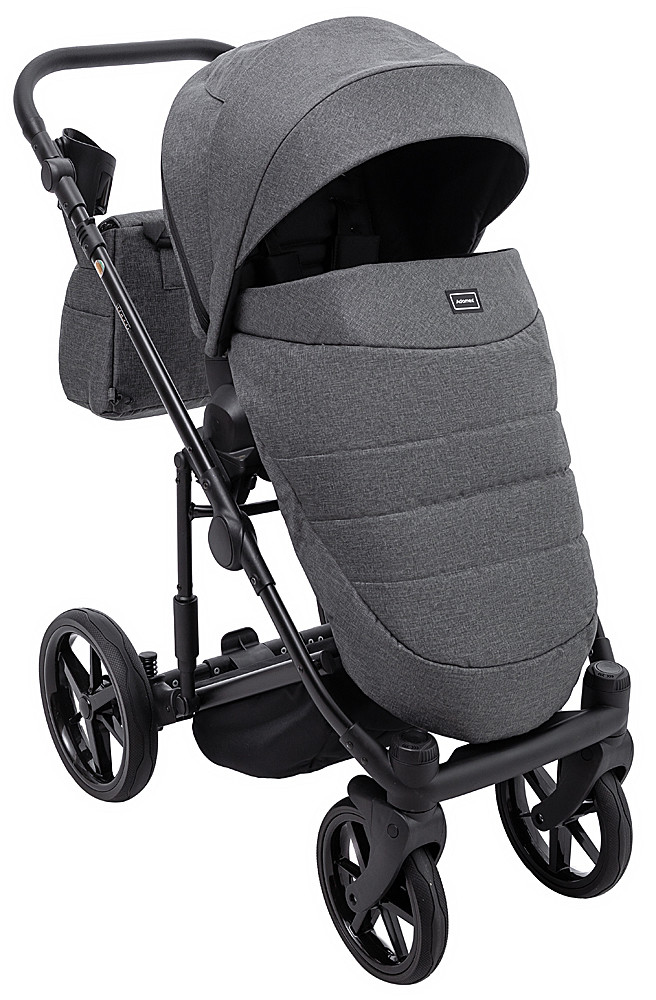 Коляска 2 в 1 Adamex Locco Tip TK-57 графіт - Зображення 7