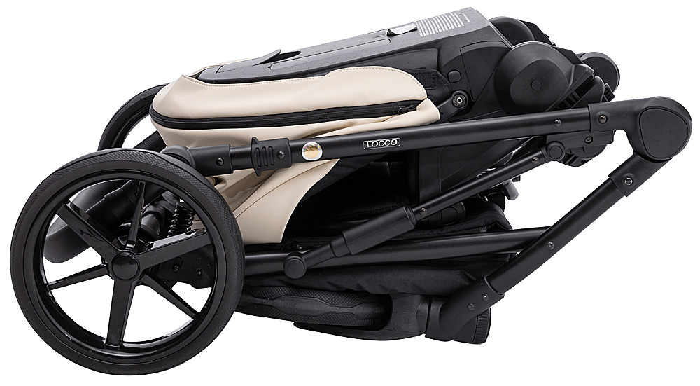 Коляска 2 в 1 Adamex Locco Eco SA-8 бежевий - Зображення 8