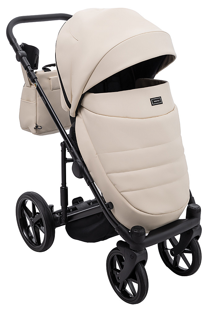 Коляска 2 в 1 Adamex Locco Eco SA-8 бежевий - Зображення 6